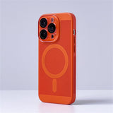 KeepCool Camera Protect MagSafe iPhone Case-Exoticase-For iPhone 15 Pro Max-Orange-