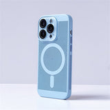 KeepCool Camera Protect MagSafe iPhone Case-Exoticase-For iPhone 15 Pro Max-Sky Blue-