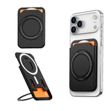 Large Ring iPhone Samsung Pixel OnePlus MagSafe Wallet-Exoticase-Black-Exoticase