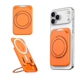Large Ring iPhone Samsung Pixel OnePlus MagSafe Wallet-Exoticase-Orange-Exoticase