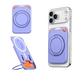 Large Ring iPhone Samsung Pixel OnePlus MagSafe Wallet-Exoticase-Purple-Exoticase