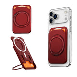 Large Ring iPhone Samsung Pixel OnePlus MagSafe Wallet-Exoticase-Red-Exoticase