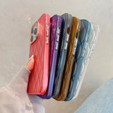 Lattice Quilt Plated Apple iPhone Case-Exoticase-