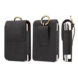Leather Belt Loop Hold Samsung Z Flip Case-Exoticase-Black 2-Samsung Z Fold 8 (Wide)-Exoticase