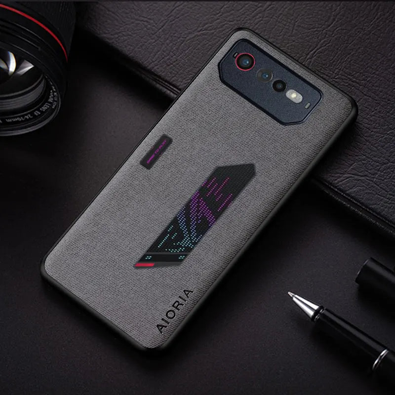 Leather Textured Asus ROG Phone Case-Exoticase-Exoticase