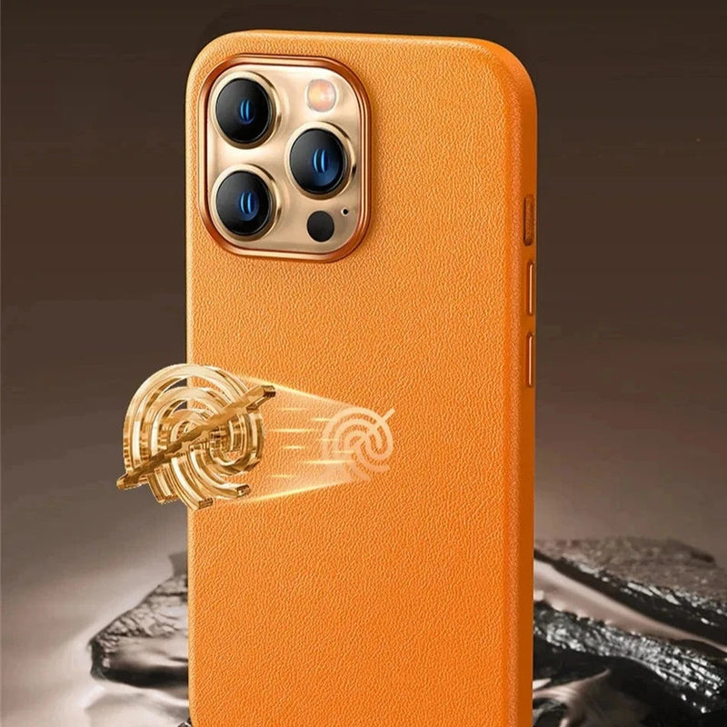 LeatherAkin MagSafe Apple iPhone Case-Exoticase-Exoticase