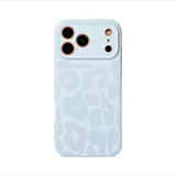 Leopard Print Matte Silicone iPhone Case-Exoticase-Exoticase