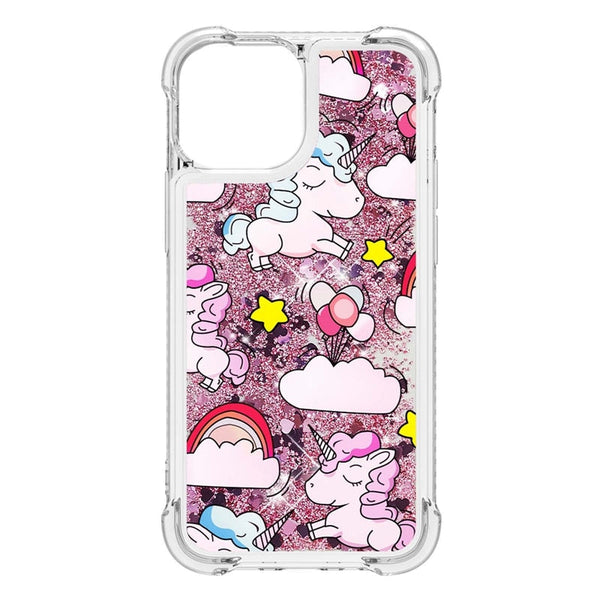 Liquid Glitter Quicksand Apple iPhone Case 14 Series - Exoticase - For iPhone 14 Pro Max / A1