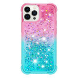 Liquid Glitter Quicksand Apple iPhone Case 14 Series - Exoticase - For iPhone 14 Pro Max / C3