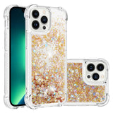 Liquid Glitter Quicksand Apple iPhone Case-Exoticase-For iPhone 17 Pro Max-Gold-Exoticase