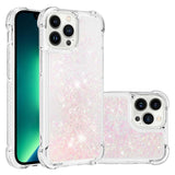 Liquid Glitter Quicksand Apple iPhone Case-Exoticase-For iPhone 17 Pro Max-Light Pink-Exoticase