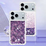 Liquid Glitter Quicksand Apple iPhone Case-Exoticase-For iPhone 17 Pro Max-Purple-Exoticase