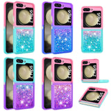 Liquid Glitter Quicksand Case For Samsung Galaxy Z Flip-Exoticase-