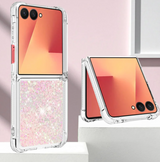 Liquid Glitter Quicksand Case For Samsung Galaxy Z Flip-Exoticase-for Samsung Z Flip 7-Pink-Exoticase