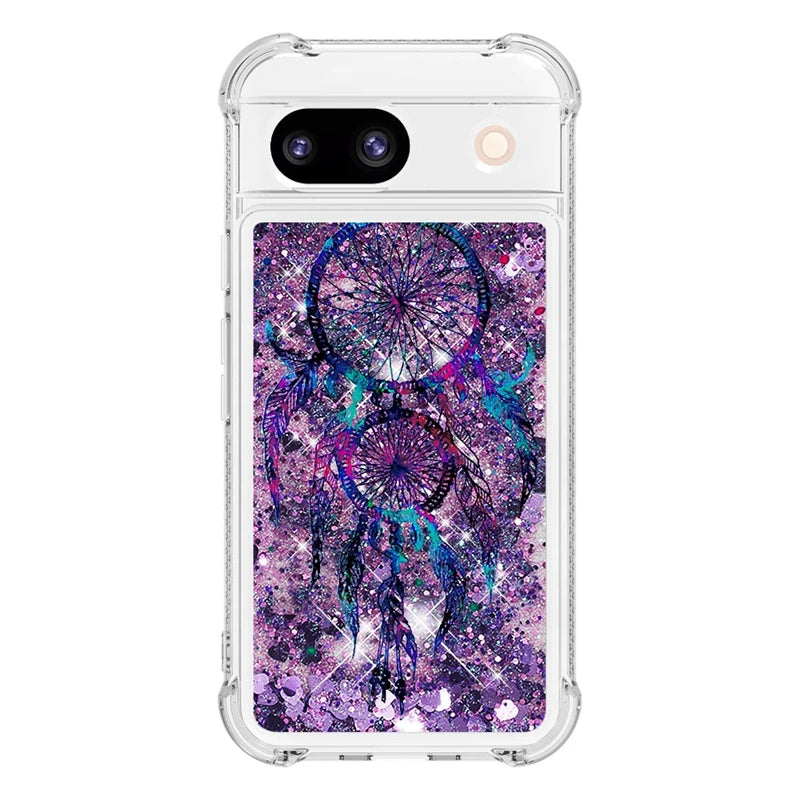 Liquid Glitter Quicksand Google Pixel Case-Exoticase-For Pixel 8 Pro-A3-