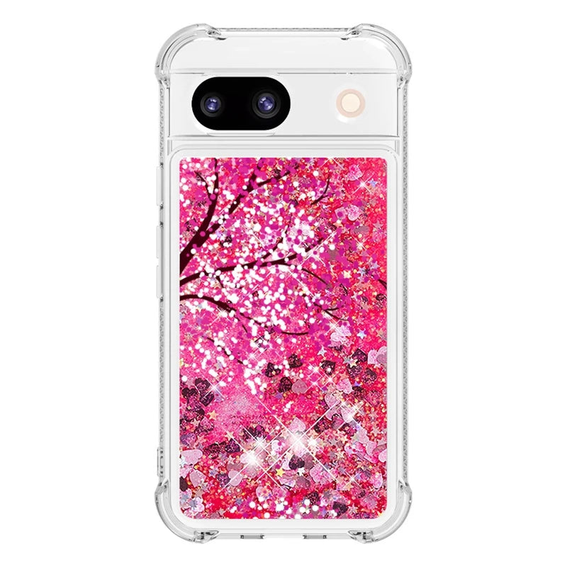 Liquid Glitter Quicksand Google Pixel Case-Exoticase-For Pixel 8 Pro-A4-