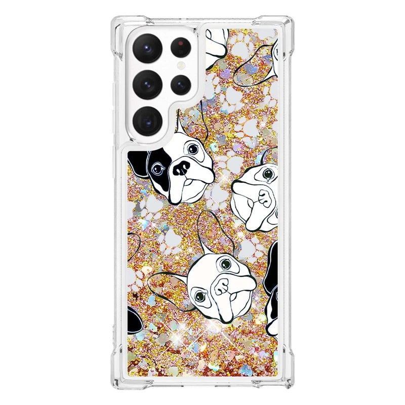 Liquid Glitter Quicksand Samsung Galaxy Case-Exoticase-S23 Ultra-A2-