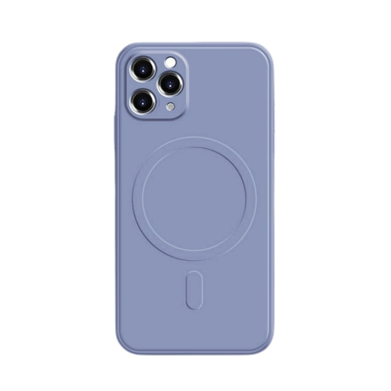 Liquid Silicone Apple MagSafe iPhone Case-Exoticase-