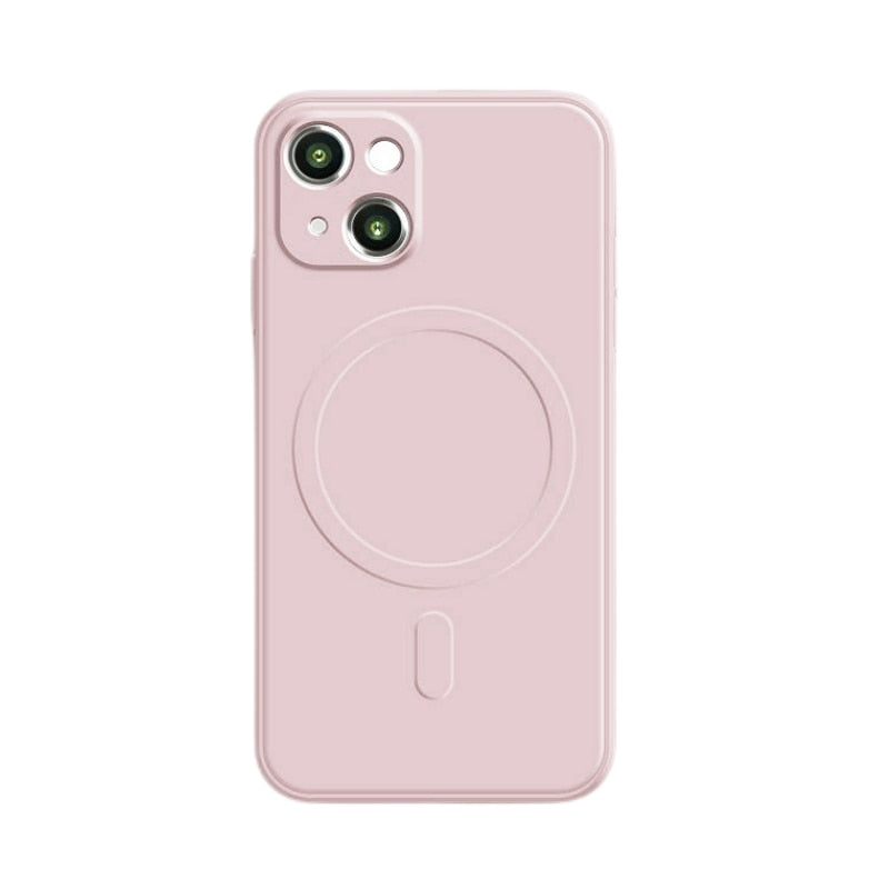 Liquid Silicone Apple MagSafe iPhone Case-Exoticase-