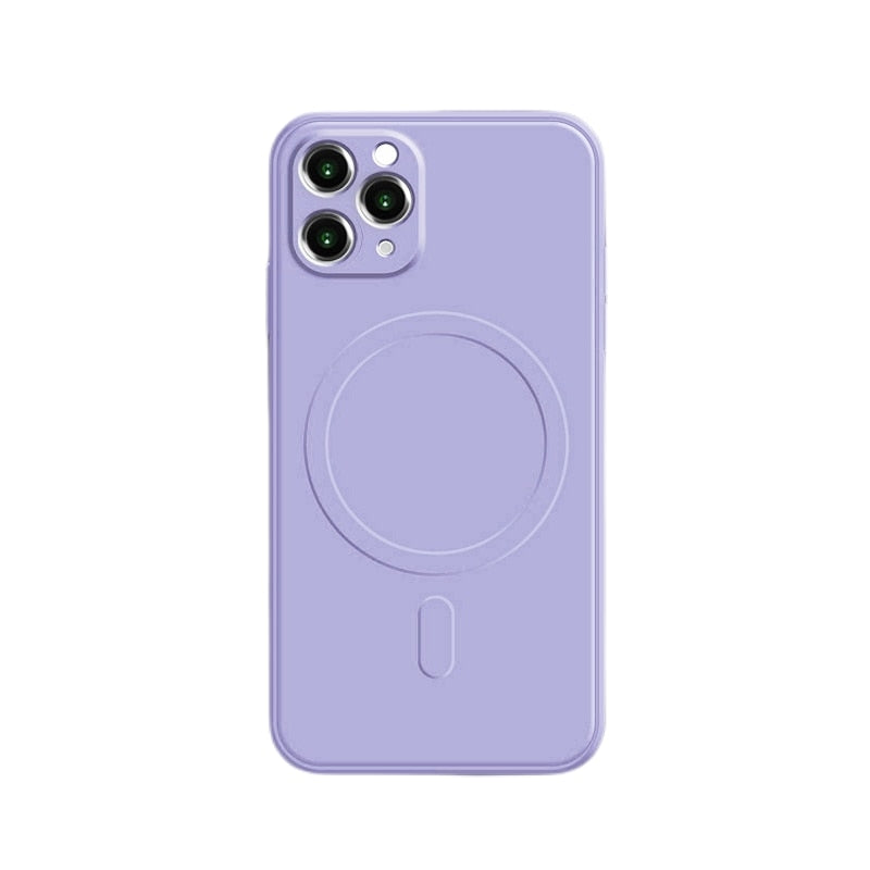 Liquid Silicone Apple MagSafe iPhone Case-Exoticase-
