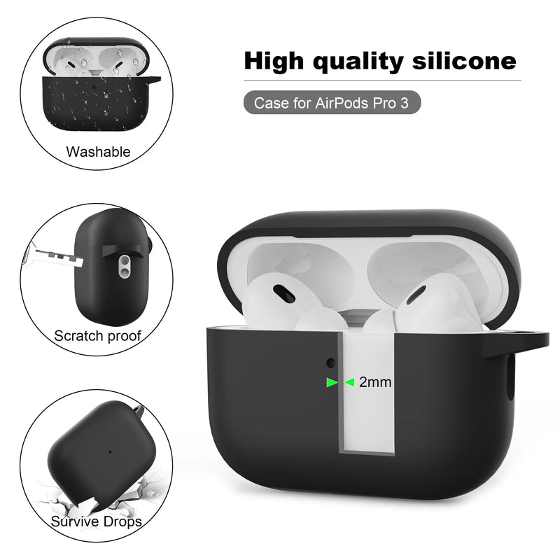 Liquid Silicone Shockproof AirPods Pro 3 Case-Exoticase-Exoticase