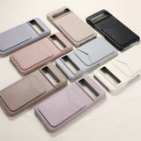 Litchi Grain PU Leather Pixel Case with Card Slot-Exoticase-Exoticase