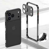 LiteFrame VentEdge iPhone Bumper Case-Exoticase-iPhone 17 Pro Max-Black-Exoticase