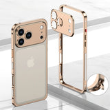 LiteFrame VentEdge iPhone Bumper Case-Exoticase-iPhone 17 Pro Max-Desert Gold-Exoticase