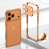 LiteFrame VentEdge iPhone Bumper Case-Exoticase-iPhone 17 Pro Max-Orange-Exoticase
