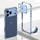 LiteFrame VentEdge iPhone Bumper Case-Exoticase-iPhone 17 Pro Max-Sierra Blue-Exoticase