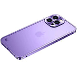 LuminumEdge Machined Metallic iPhone Case-Exoticase-For iPhone 16 Pro Max-Purple-Exoticase