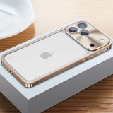 LuminumEdge Machined Metallic iPhone Case-Exoticase-For iPhone 17 Pro Max-Gold-Exoticase