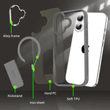 Luxury MagSafe Folding Stand iPhone Case-Exoticase-Exoticase