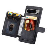 Magnetic Clasped Wallet Card Holder Google Pixel Case-Exoticase-