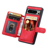 Magnetic Clasped Wallet Card Holder Google Pixel Case-Exoticase-