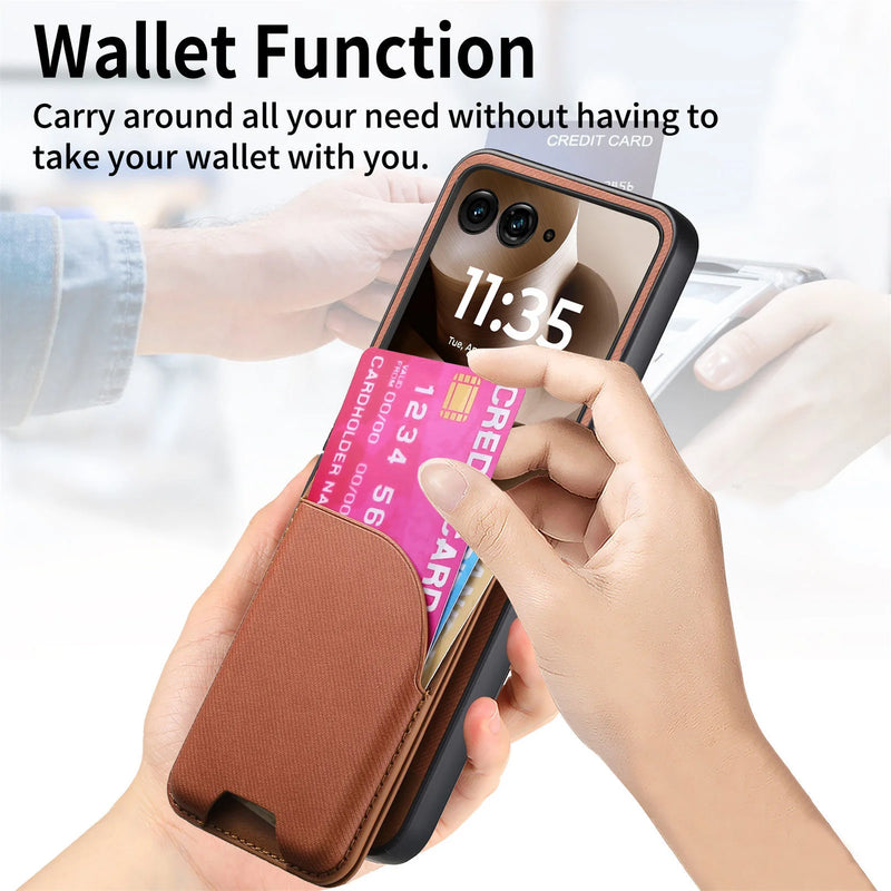 Magnetic Snap-On Wallet Motorola Razr Case-Exoticase-Exoticase