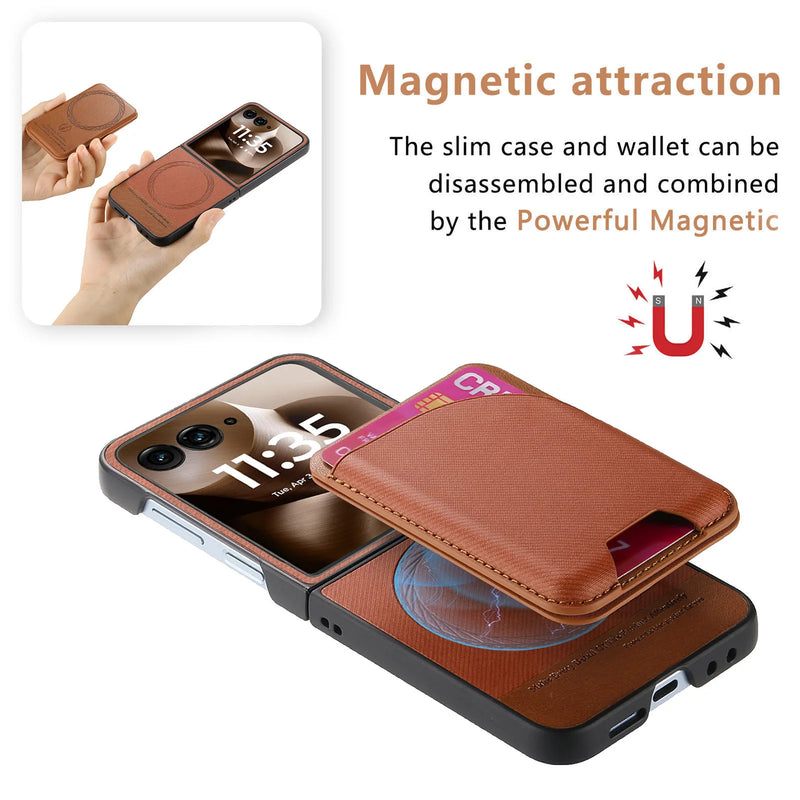 Magnetic Snap-On Wallet Motorola Razr Case-Exoticase-Exoticase