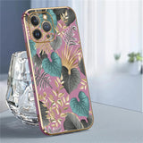 Magnifique Plated Flowers iPhone Case-Exoticase-Exoticase