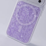 Marble Flakes Metal Lens MagSafe iPhone Case-Exoticase-Exoticase