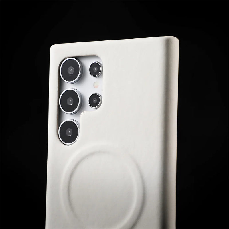 Matte Leather MagSafe Samsung Case-Exoticase-Exoticase