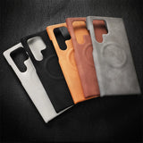 Matte Leather MagSafe Samsung Case-Exoticase-Exoticase