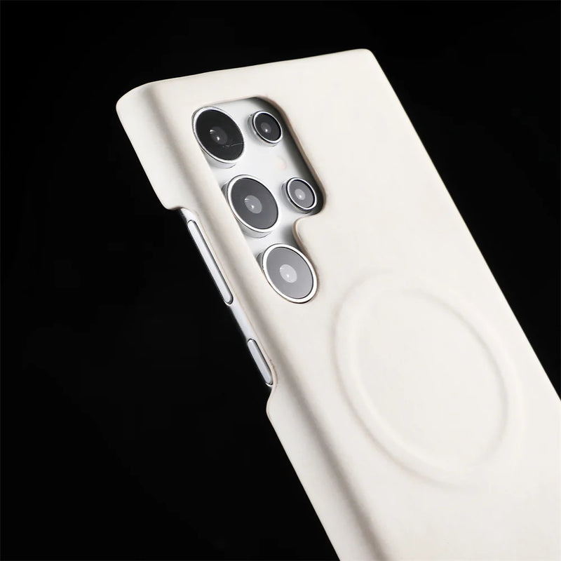 Matte Leather MagSafe Samsung Case-Exoticase-Exoticase