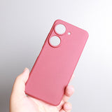 Matte Silicone Case for ASUS Zenfone - Exoticase - for Zenfone 10 / Pink