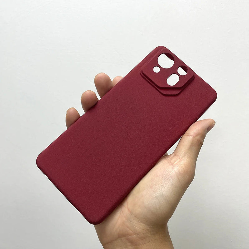 Matte Silicone Case for ASUS Zenfone - Exoticase - for Zenfone 11 Ultra / Red