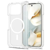 Matte Silicone Shockproof MagSafe Google Pixel Fold Case-Exoticase-White-Pixel 10 Pro Fold-Exoticase