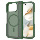 Matte Silicone Shockproof MagSafe Google Pixel Fold Case-Exoticase-Green-Pixel 10 Pro Fold-Exoticase