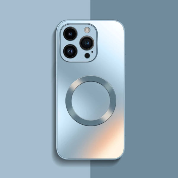 MatteFrost MagSafe Apple iPhone Case - Exoticase - For iPhone 15 Pro Max / Light Blue