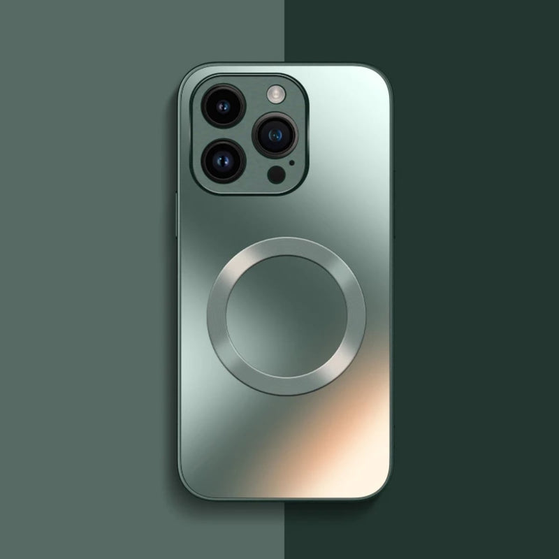 MatteFrost MagSafe Apple iPhone Case - Exoticase - For iPhone 15 Pro Max / Green