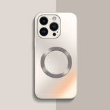 MatteFrost MagSafe Apple iPhone Case - Exoticase - For iPhone 15 Pro Max / White