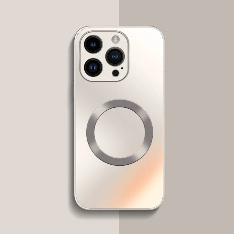 MatteFrost MagSafe Apple iPhone Case - Exoticase - For iPhone 15 Pro Max / White